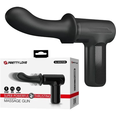 Вибратор тип пистолет, тласкащи функции - Pretty Love DJ Doctor (D-242703)
