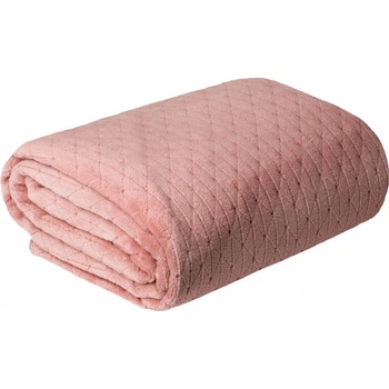 Eurofirany Deka CINDY4 pudrová Mikroplyš 200x220