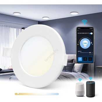 Aigostar - LED Димируема лампа 6W/230V Ø 11, 5 cм Wi-Fi (AI0058)