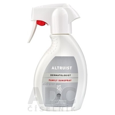 Westmark International BV Altruist Rodinný opaľovací spray SPF50 250 ml