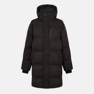 Everlast Яке Everlast Men's Hooded Long Sleeve 3 Pockets Full Zip Medium Puffer Jacket - Black