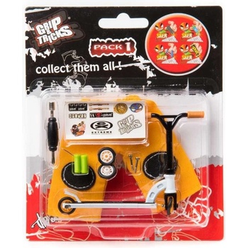 Grip & Tricks Играчка за пръсти Скутер, бял (gt-sc-m1)