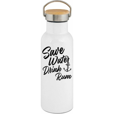 123TRIKO termoska Save Water, Drink RUM, V3 500 ml