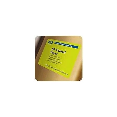 HP Universal Coated Paper, 124 microns (4.9 mil) • 90 g/m2 (24 lbs) • 610 mm x 45.7 m, Q1404B