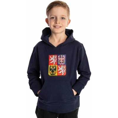 Kappa Logo Nathan ČR Jr tmavě modrá