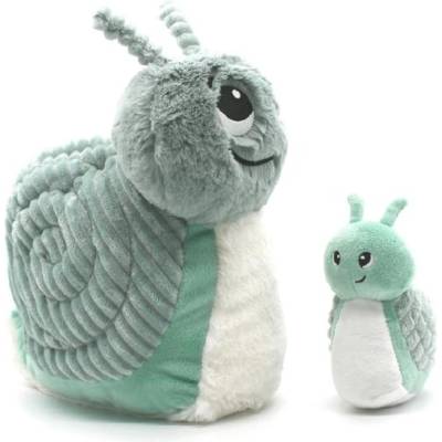 Les deglingos-ptipotos PTIPOTOS Плюшено охлювче Speedou ментово - мама с бебе