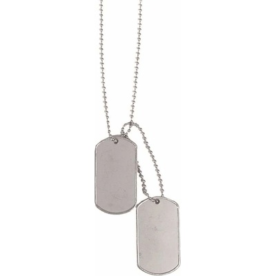 Známky Dog Tag US GI - stříbrné