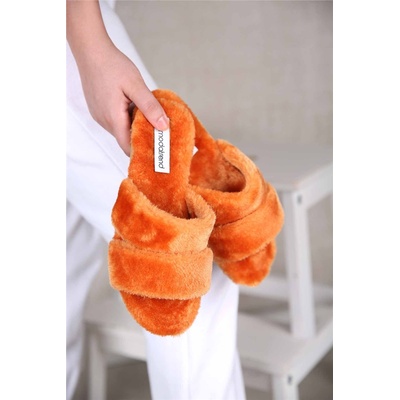 Moda Trend Дамски чехли - Оранжеви 298625 (298625_Оранжев)