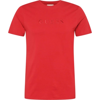 GUESS Тениска червено, размер xxl