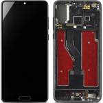 Huawei (OEM) Стъкло и LCD екран за Huawei P20 Pro, оригинален (OEM), черно (24615)