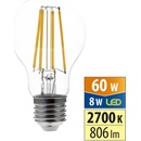 žárovka LED E27, 8W, 2700K, CRI 80, 806lm, 320° /ML-321.102.87.0/ 60W