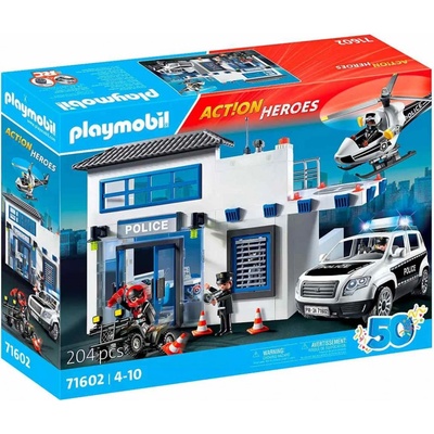 Playmobil 71602 Policejní stanice s alarmem – Zboží Mobilmania