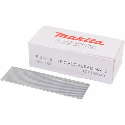Klince 38mm 5000ks af505 MAKITA F-31928