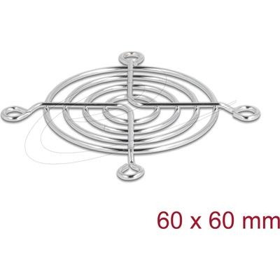 Delock Вентилационна решетка Delock 60 x 60 mm сребриста