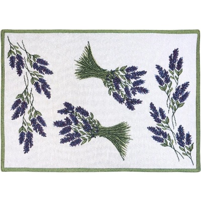 SCANquilt prostírání motiv levandule fialovozelená 30x45cm