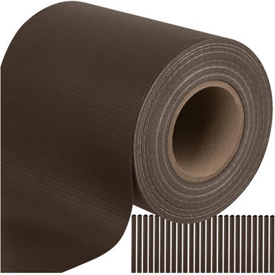 Gardlov 23702 Plotová stínící folie 19 cm x 35 m, 450g/m2, hnědá