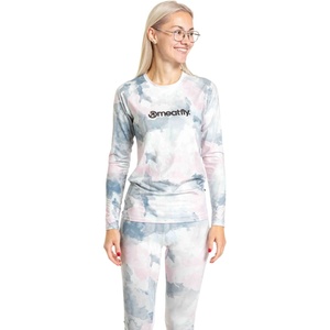Meatfly дамска термо тениска Capa Clouds Pink Meatfly | Siv | ЖЕНИ | XS