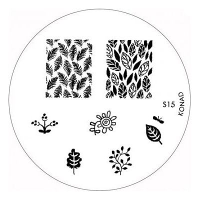 Konad destička na razítkování S15