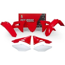 Rtech sada plastov Honda červeno-bílá 6 dielov vr. krytov vzduch filtra