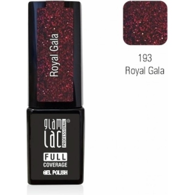 GlamLac Gel lak červený 193 Royal Gala 6 ml