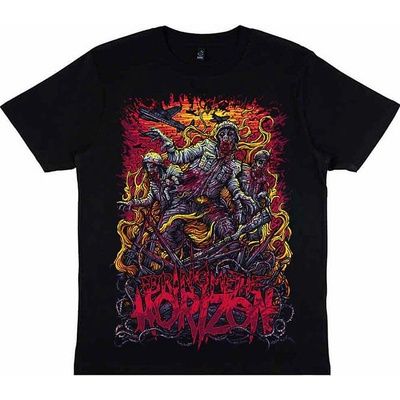 Bring Me The Horizon tričko Zombie army Black