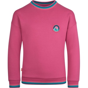 TROLLKIDS Детски пуловер Trollkids Girl's Senja Sweatshirt Jumper - Bright Berry - размер 164 (EU) (704-4649-0219)
