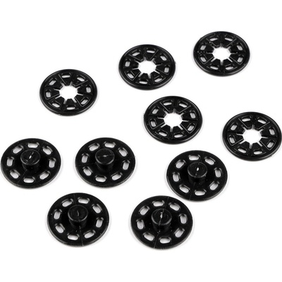 Prima-obchod Plastové patentky / stiskací knoflíky Ø25 mm, barva 2 černá