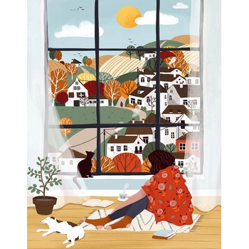 Image 1 of Pieces & Peace - Puzzle Fall 1000 - 1 000 piese