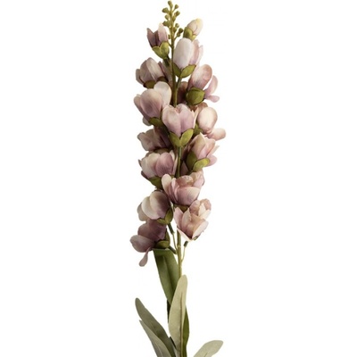 Umělá květina růžové květenství na vysokém stvolu – 95 cm