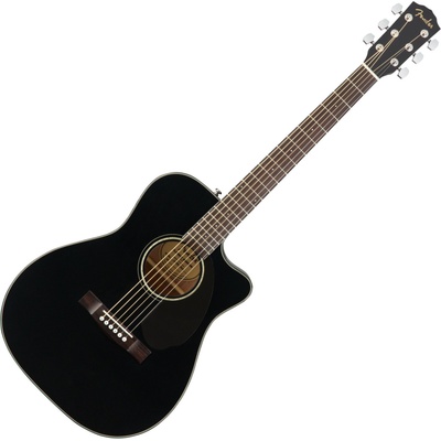 Fender CC-60SCE Concert Black Електро-акустична китара Джъмбо