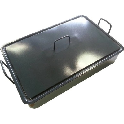 Czech gastro profi Smaltovaný pekáč s poklicí 60x40cm