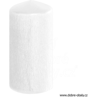 Emocio válec drápaný bílý 50x100 mm