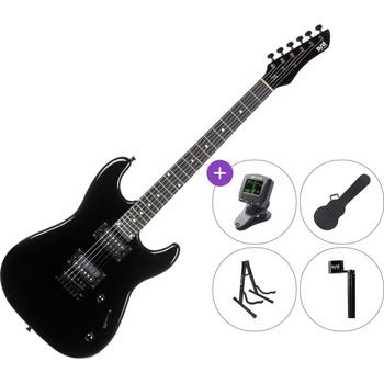 PSD Guitars SPS-100 SET 2 Black Електрическа китара