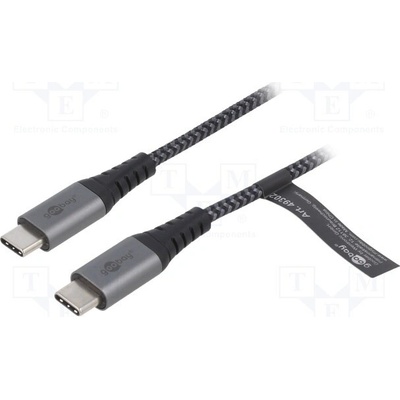Goobay 49302 USB 20, USB C vidlice,z obou stran