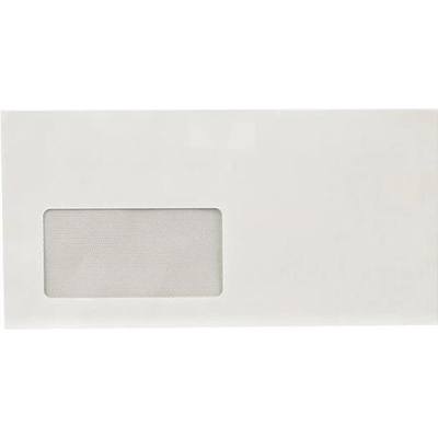 Obálka, LA4 "DL", samolepicí, 110 x 220 mm, s okénkem vlevo, VICTORIA, 1000 ks