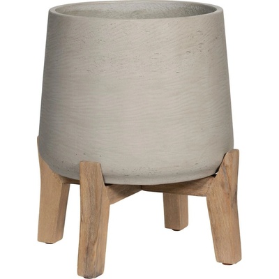 Pottery Pots Kvetináč Patt s nízkymi nohami, starosiv, 27,3 x 28,6 cm / 43 x 39.5 cm