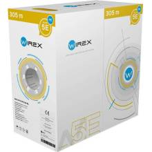 Wirex WIC-5-FU-PE-30-BL Instalační CAT5E F/UTP PE 305m černý