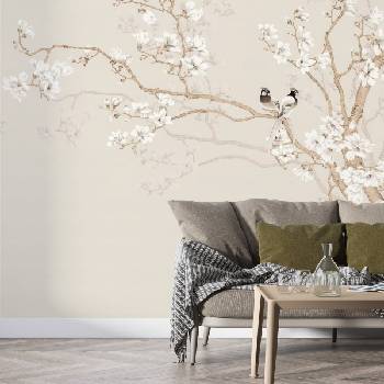 Image 1 of Decono Фототапет Птици на Клонка