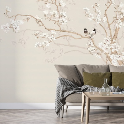 Decono Фототапет Птици на Клонка