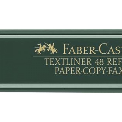 Faber-Castell 48 Textliner červený