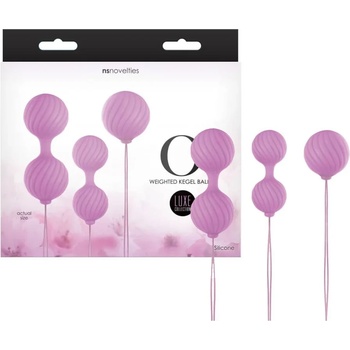 Image 1 of Вагинални кегел топчета, комплект - Luxe - O' Kegel Balls Pink (NSTOYS0689)