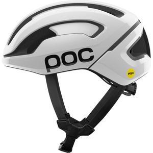 POC Каска за шосейно колоездене POC Omne Air Mips Bike helmet - Hydrogen White / Uranium Black Matt w. Logo - размер L 56-61 cm (851-1726-1213)