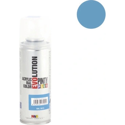 Pinty Plus Evolution farba v spreji RAL 5015 200 ml modrá