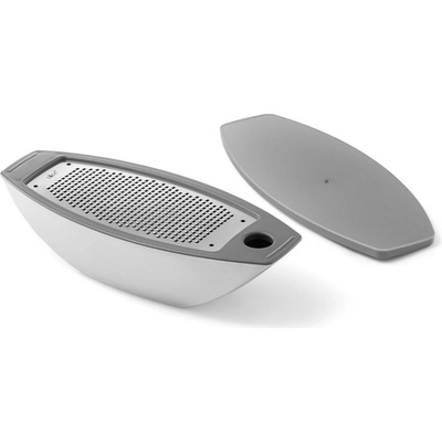 Zack Ренде за твърди сирена ПАРНА 20 см, сребърен, неръждаема стомана, Zack (ZACK20230)