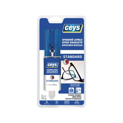 Ceys Epoxi Standard rýchlo tvrdnúce dvojzložkové lepidlo, 24 ml