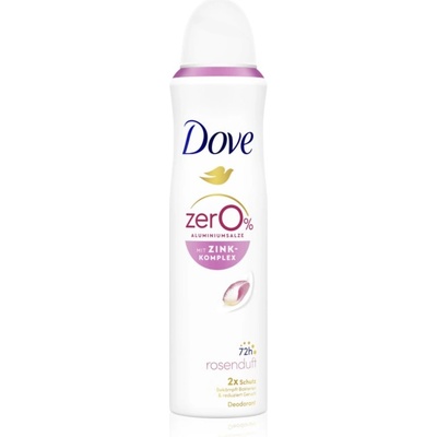 Dove 0% ALU Rose and Jasmine дезодорант в спрей без алуминий Rose 150ml