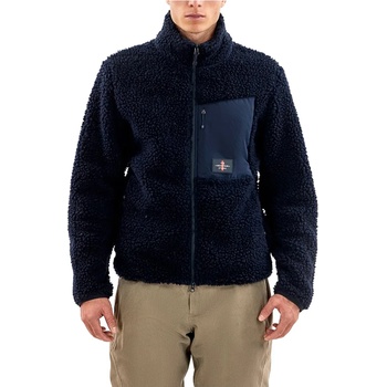 The Mountain Studio Мъжко поларено яке The mountain studio Soft Wool Pile Jacket Fleece jacket - Sky Captain - размер XXL (005-6386-0216)