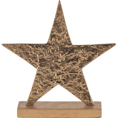 Eglo 427115 Vianočná dekorácia BALIGUIAN 21x20,5 cm hviezda zlatá EG427115