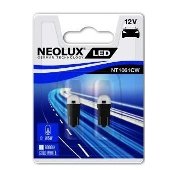 Neolux LED Retrofits NT1061CW-02B W5W W2.1x9.5d 12V 0,5W
