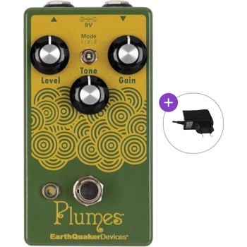 EarthQuaker Devices Plumes Small Signal Shredder SET Eфект за китара (EQD PLUMES-SET)
